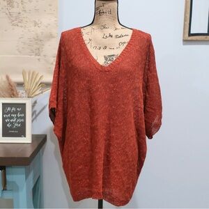 Eileen Fisher Fall Color Top Boho